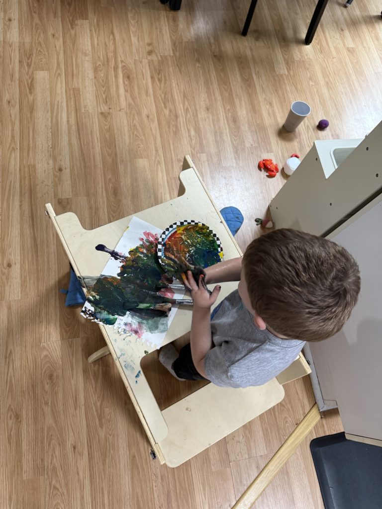 I Finally Embraced Messy Play With My Toddler